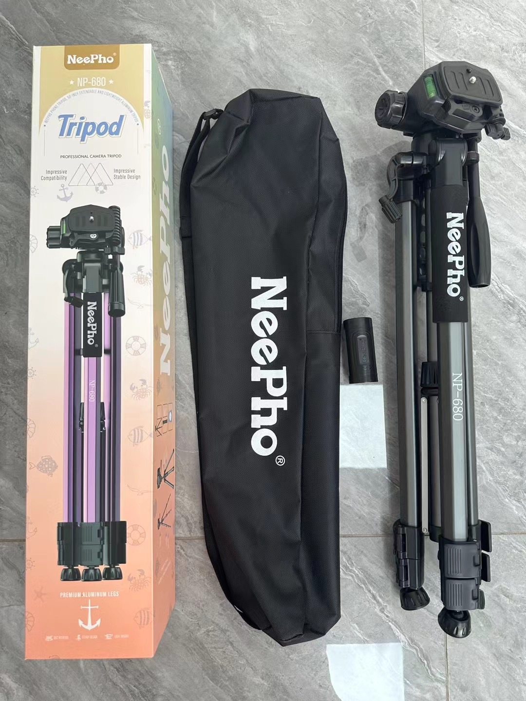 חצובה  NEEPHO דגם NP-680 גובה 170 ס