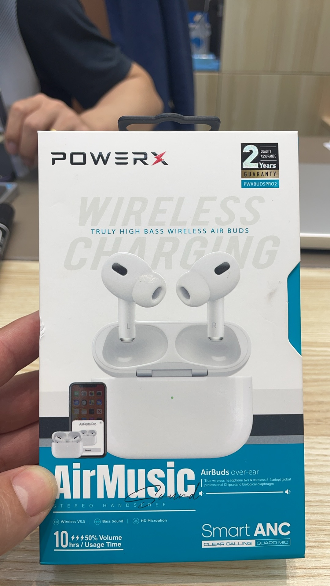 אוזניות tws smart anc
