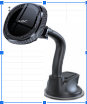 מעמד רכב מגנטי באורך 15 סמ CELLERA CH-101