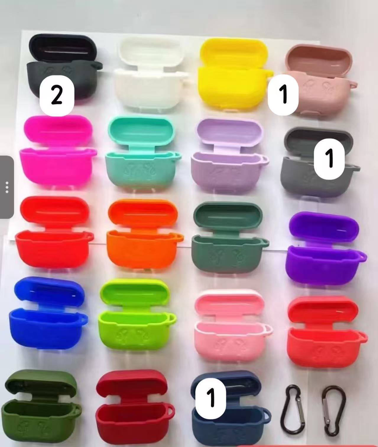 כיסוי סיליקון עבור איירפודס 3 פרו מארז 5 יחידות