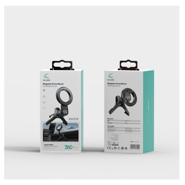 מעמד רכב מגנטי למזגן תומך CELLERA CH-105 MagSafe
