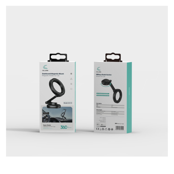 מעמד רכב מגנטי  תומך MagSafe עם סיבוב 360 דגם CELLERA CH-111