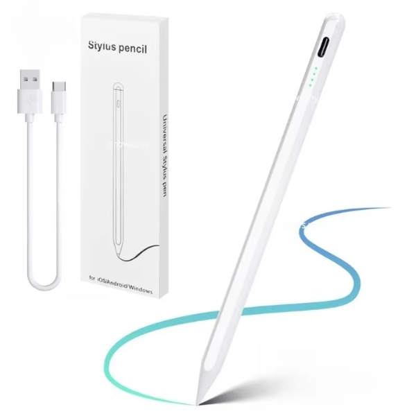 עט סטילוס חשמלי תומך IOS ואנדרואיד STTYLUS PENCIL 